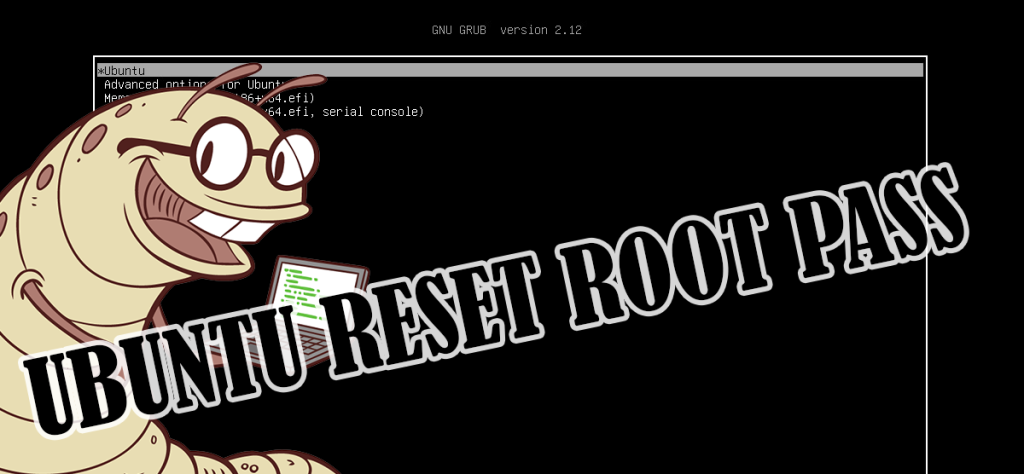 Ubuntu reset root password